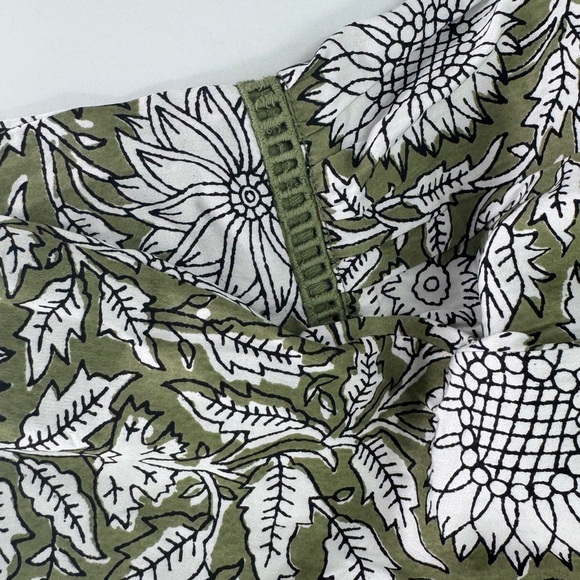 Tuckernuck LUCY 4 SHORT SLEEVE DRESS - ARLES GOTHIC OLIVE Emerson Fry OVERSIZED! - Picture 11 of 12